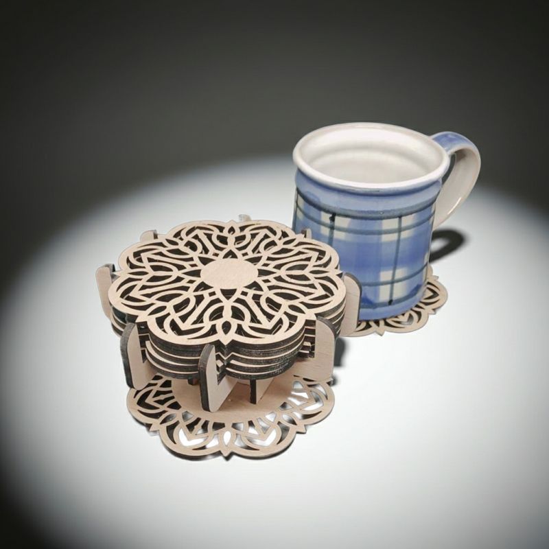 Dřevěné podtácky