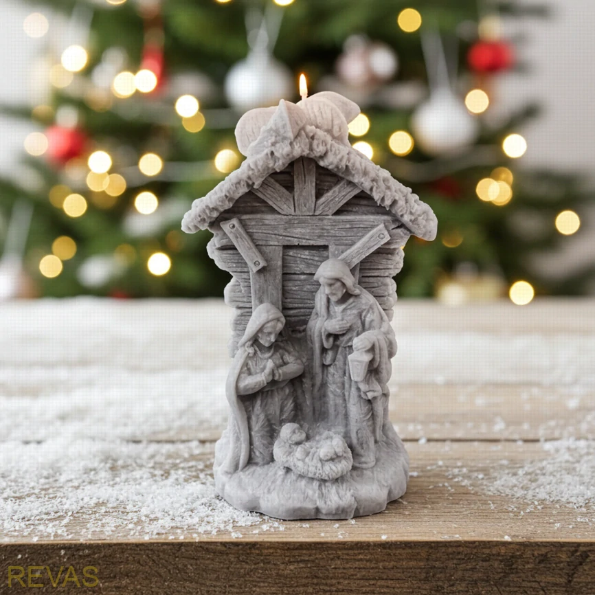 Svíčka Betlém, výška 12 cm