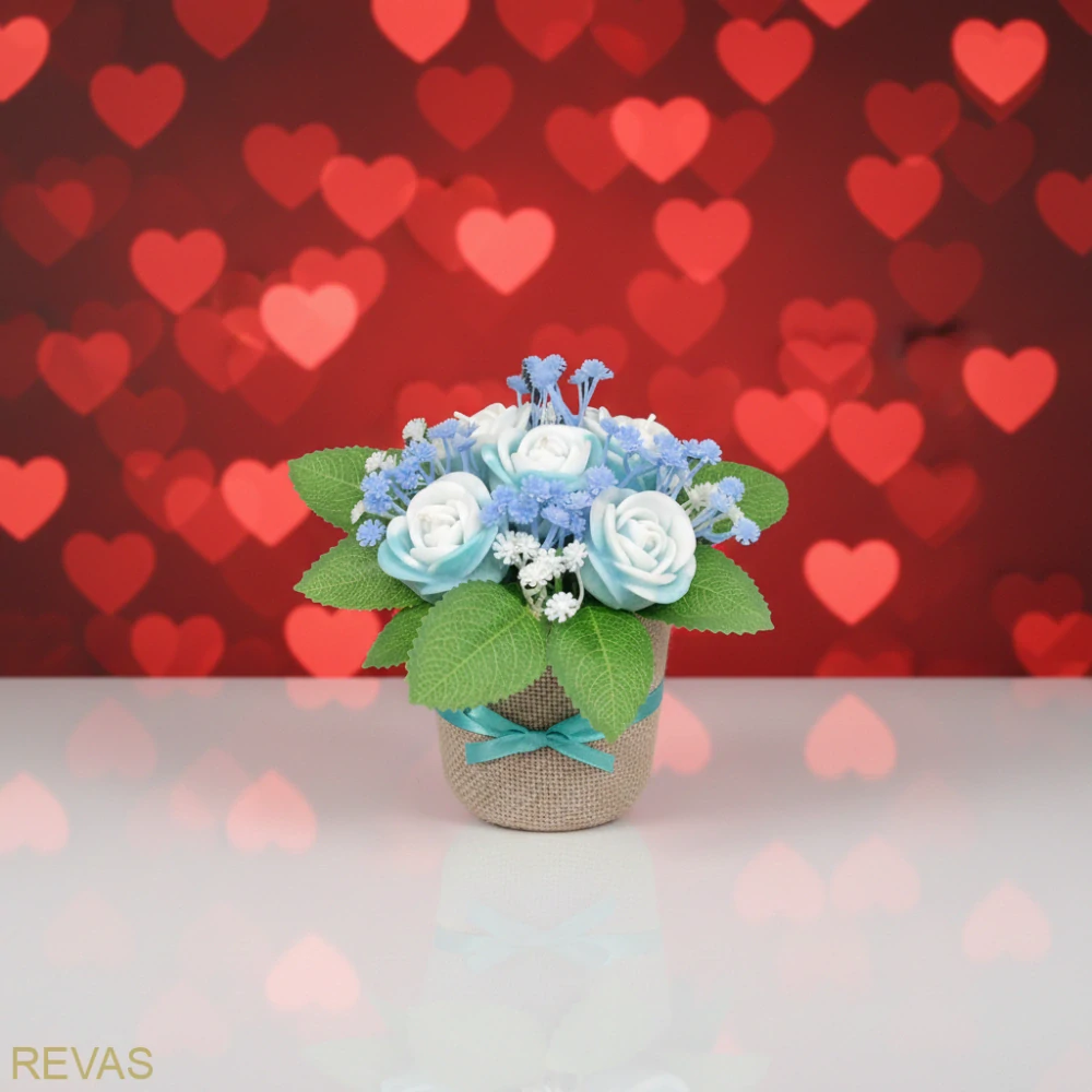 Dárková kytice ze svíček - Růže