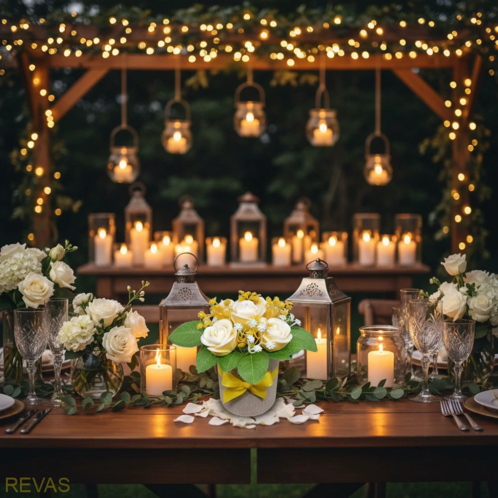 Dárková kytice ze svíček - Růže