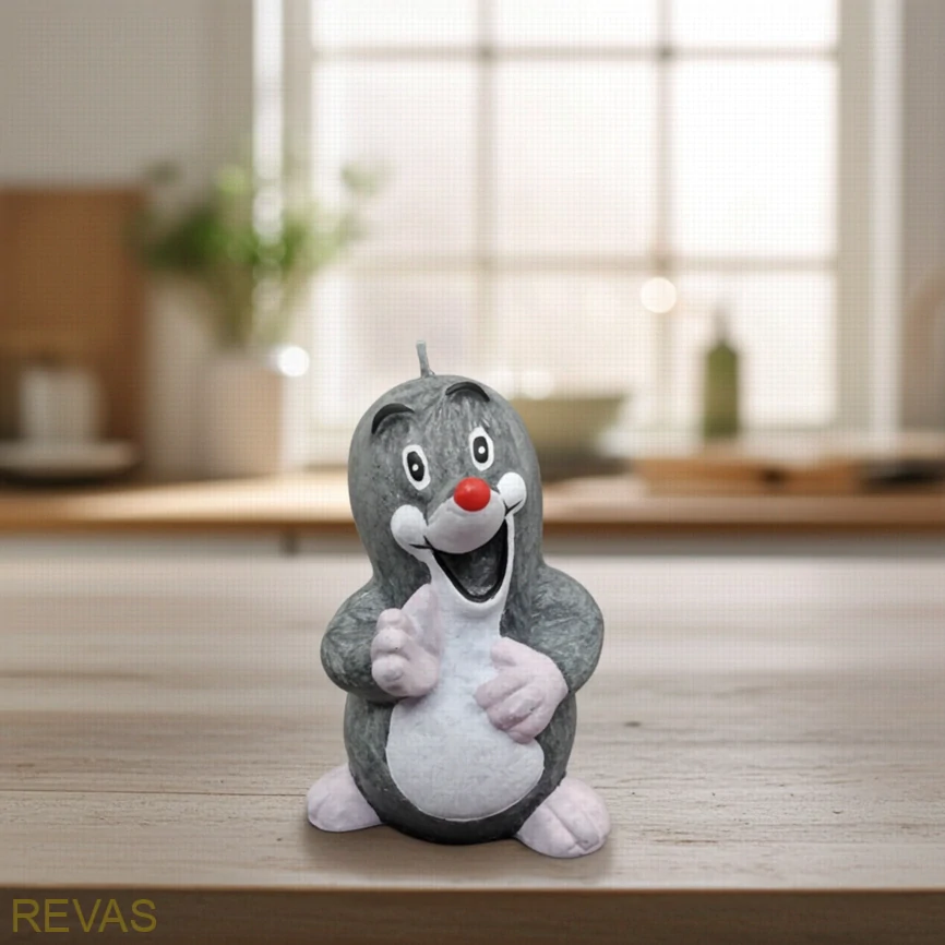 Svíčka Krteček z palmového vosku