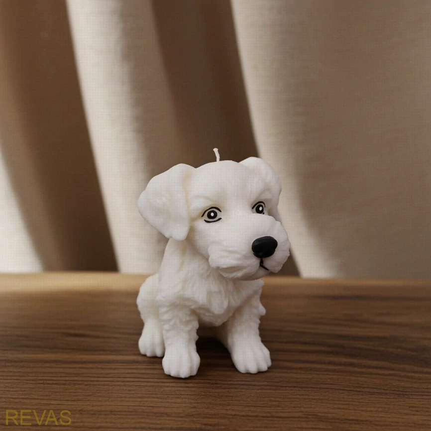 Svíčka PEJSEK II., výška 14 cm