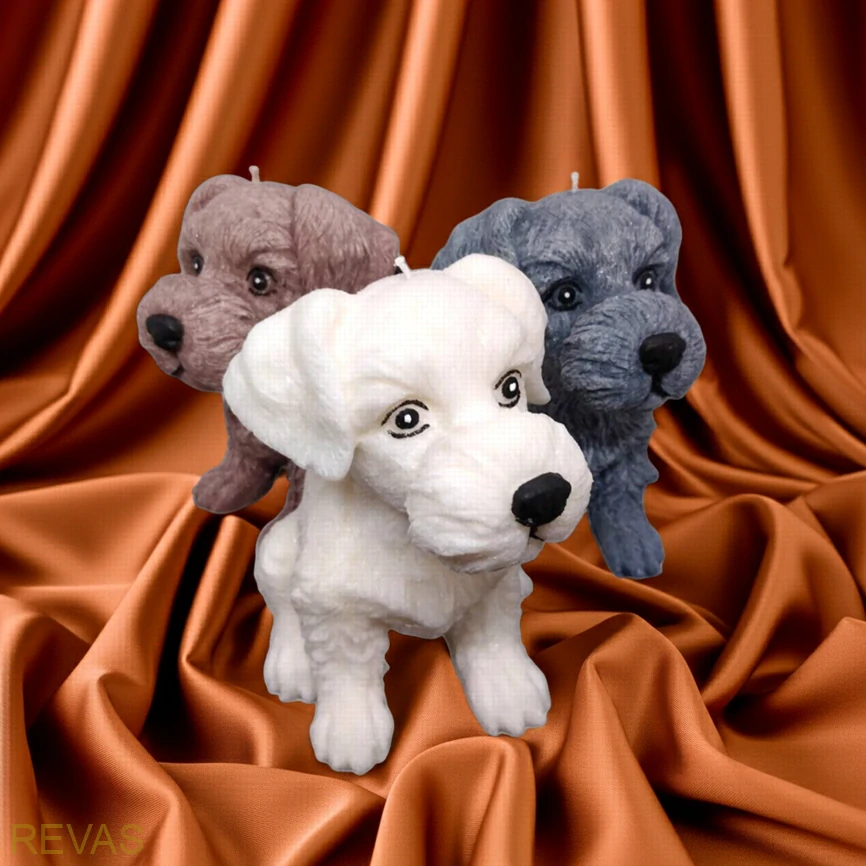 Svíčka PEJSEK II., výška 14 cm