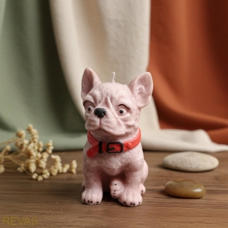 Svíčka BULDOČEK, výška 9,5 cm