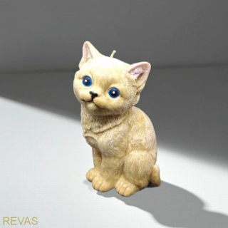 Svíčka kočička Číča, výška 19 cm