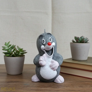 Svíčka Krteček z palmového vosku