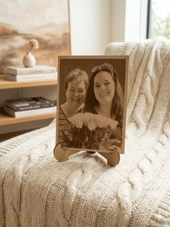 Vypalovaná (gravírovaná) fotografie - rozměr a detaily NA ZAKÁZKU