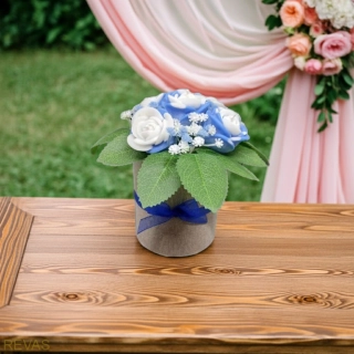 Dárková kytice ze svíček - Růže